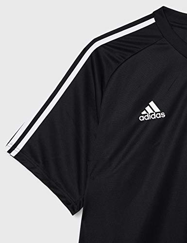 adidas Tiro 19 Camiseta Entrenamiento, Hombre, Negro (Black/White), XL