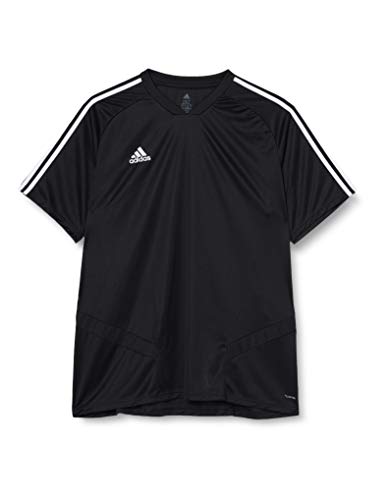 adidas Tiro 19 Camiseta Entrenamiento, Hombre, Negro (Black/White), XL