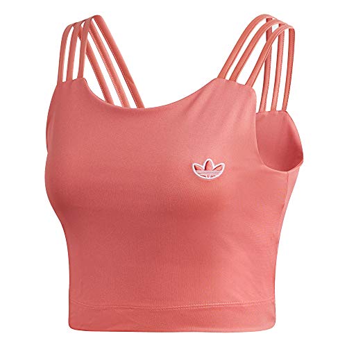adidas Trefoil - Camiseta de tirantes para mujer rosa 36
