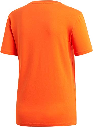 adidas Trefoil, Camiseta para mujer, Naranja (orange), 40