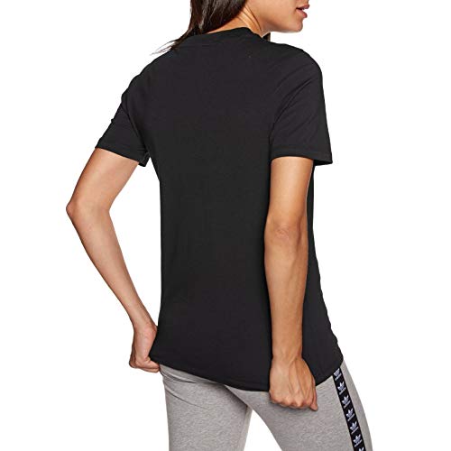 adidas Trefoil, Camiseta para mujer, Negro (black/White), 32