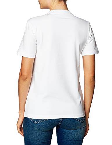 adidas Trefoil Tee, T-shirt para Mujer, Blanco (White/Clear Sky), 42