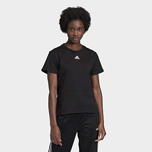 adidas W FAV T Camiseta, Mujer, Negro, XS