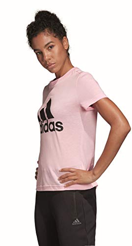 adidas W Mh Bos Camiseta, Mujer, Rosa (rosaut), 2XS