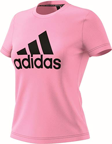 adidas W Mh Bos Camiseta, Mujer, Rosa (rosaut), 2XS