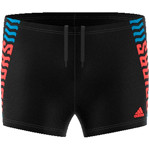 adidas Yb Fit BK Boxer Bañador, Unisex niños, Negro/apsord/Ciasho, 140 (9/10 años)