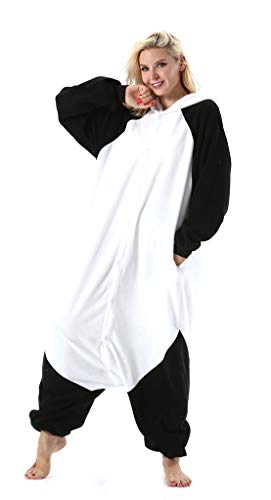 Adultos Animal Pijamas Cosplay Animales de Vestuario Ropa de Dormir Halloween y Carnaval Disfraces Panda L