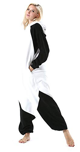 Adultos Animal Pijamas Cosplay Animales de Vestuario Ropa de Dormir Halloween y Carnaval Disfraces Panda L