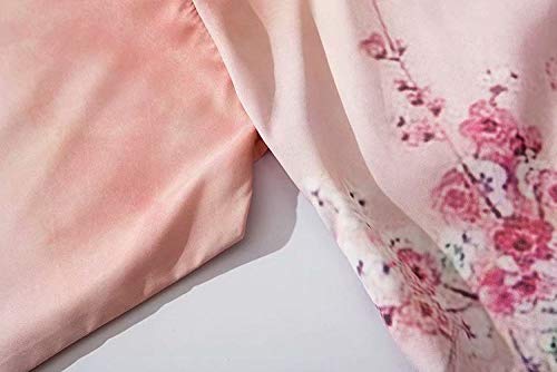 AFASSW Japonés Kimono Chaquetas Grulla Geisha Impreso 2020 Hombres Harajuku Streetwear Casual Delgado Vestido Japón Estilo Suelto Camisas Manga Corta Calle Personalidad, Xl