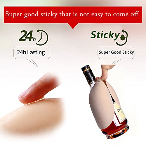 Aibrou Sujetador Adhesivo Invisible Push Up Reutilizable,Bra Invisible Sexy Ajustable con Gel Adhesivo y Ajustable String para Vestido y Boda