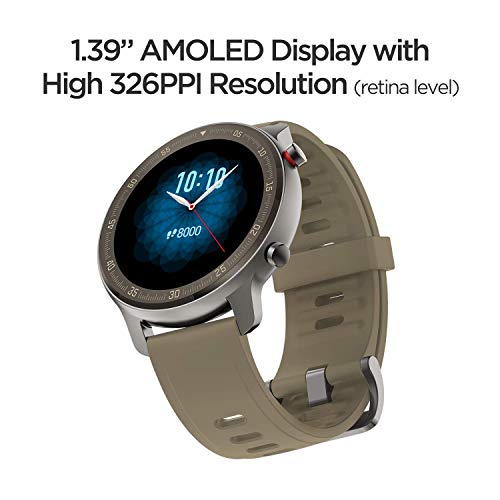 Amazfit GTR 47mm, Unisex, Titaniu, 47 millimeters