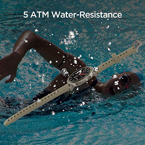 Amazfit GTR 47mm, Unisex, Titaniu, 47 millimeters