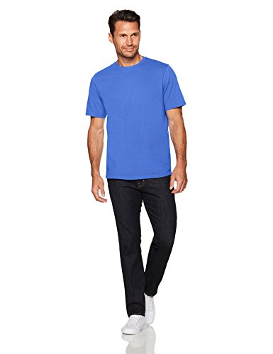 Amazon Essentials 2-Pack Regular-Fit Short-Sleeve Crewneck T-Shirts Camiseta, Azul (Imperial Blue), X-Small