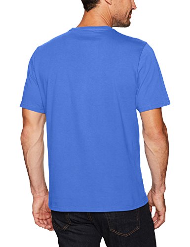 Amazon Essentials 2-Pack Regular-Fit Short-Sleeve Crewneck T-Shirts Camiseta, Azul (Imperial Blue), X-Small
