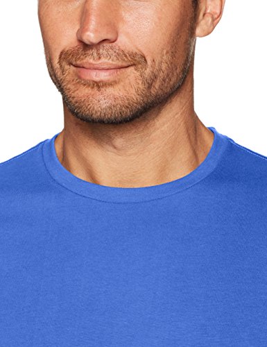 Amazon Essentials 2-Pack Regular-Fit Short-Sleeve Crewneck T-Shirts Camiseta, Azul (Imperial Blue), X-Small