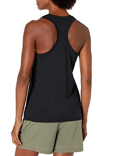 Amazon Essentials 2-Pack Tech Stretch Racerback Tank Top Denim-Outerwear-Vests, Camuflaje Negro/Gris, S, Pack de 2