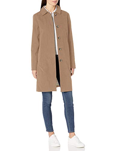 Amazon Essentials Abrigo Resistente al Agua. outerwear-jackets, Caqui, US S (EU S - M)
