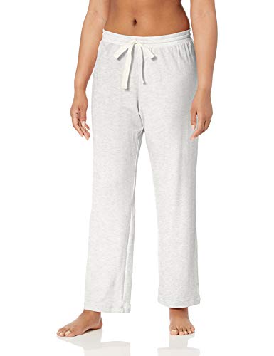 Amazon Essentials - Pantalón - para mujer gris White/Grey Heather XXL