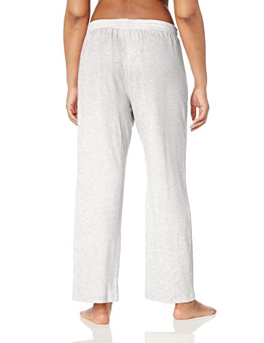 Amazon Essentials - Pantalón - para mujer gris White/Grey Heather XXL