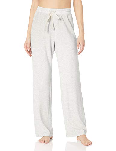 Amazon Essentials - Pantalón - para mujer gris White/Grey Heather XXL