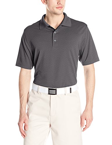 Amazon Essentials Regular-Fit Quick-Dry Golf Polo Shirt, Gris (Medium Heather Grey)