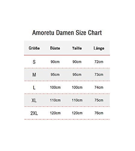 Amoretu Blusa Mujer Manga Larga Botones Flare Delgado Color Sólido Camisa Cuello en V Tops Blanco XXL