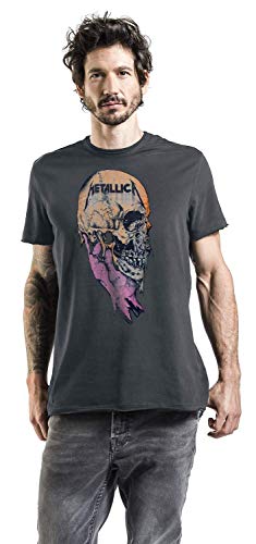 Amplified Hombres Ropa Superior/Camiseta Metallica Sad But true 2