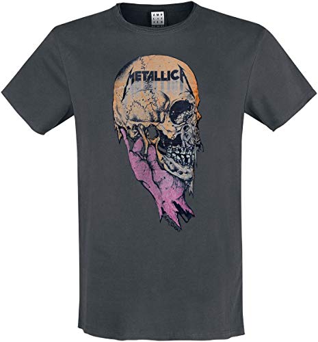 Amplified Hombres Ropa Superior/Camiseta Metallica Sad But true 2