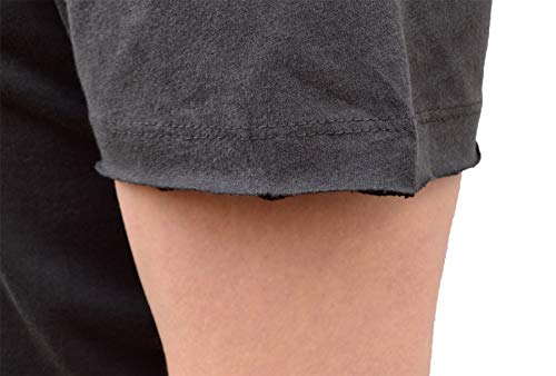 Amplified Nirvana Worn Out Smiley - Camiseta unisex (talla XXL), color gris