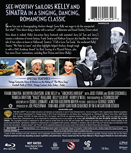 Anchors Aweigh [Edizione: Stati Uniti] [Italia] [Blu-ray]