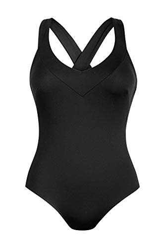 Anita Peacock Bay - Bañador para mujer Negro 90C