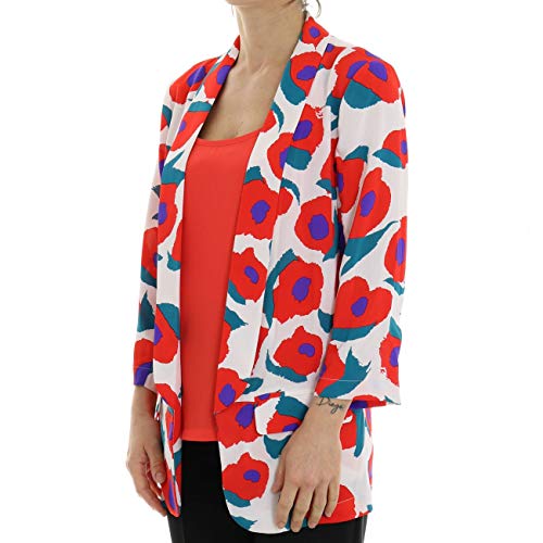 Anonyme, Chaqueta de tulipan Giulia, Rojo, Any_A130SJ044 Red - XL