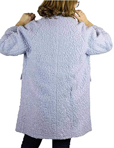 ANONYME designers Abrigo Rizo Oversize Violeta L