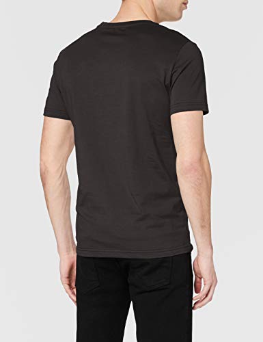 Antony Morato T-Shirt Basica Regular con Stampa Logo Camiseta de Tirantes, Negro (Nero 9000), Large para Hombre