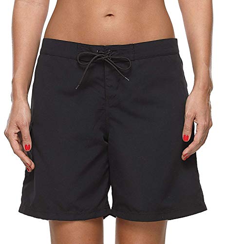 Anwell - Bañador para mujer con cinturilla para deportes acuáticos Negro 38