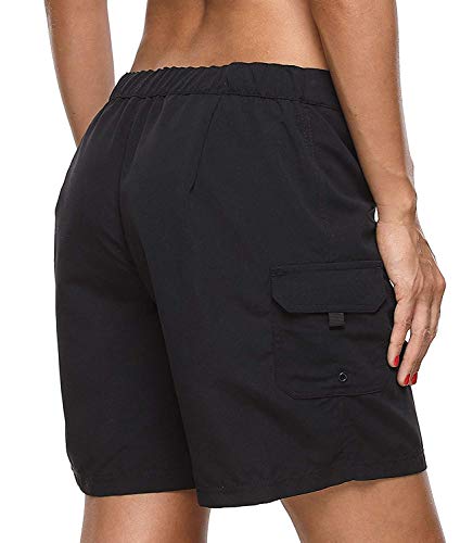 Anwell - Bañador para mujer con cinturilla para deportes acuáticos Negro 38