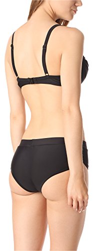 aQuarilla Bikini Conjunto Tops y Bragas Bañadores Mujer AQ196 (Negro, EU 38 (ES 40))