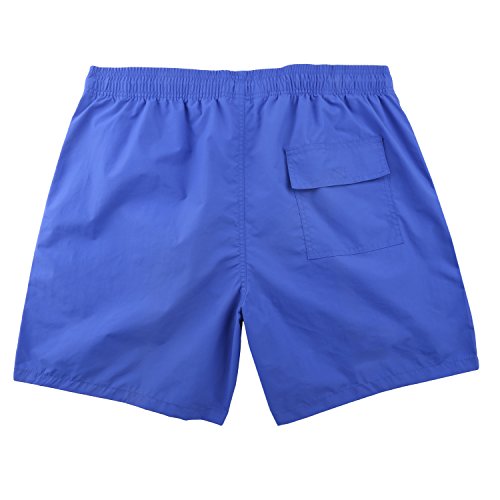 Arcweg Bañador Hombre Chico Playa Poliéster Pantalon Corto Hombre Deporte Secado Rápido Bañadores Natacion Ligero Moda Shorts Azul L(EU)