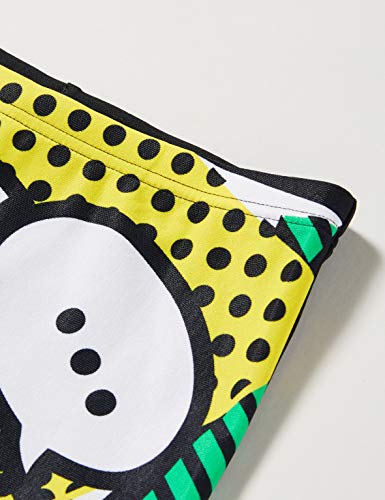 Arena B Jr Short Bañador Corto Niño Cheerfully, Niños, Black-Multi, 6-7