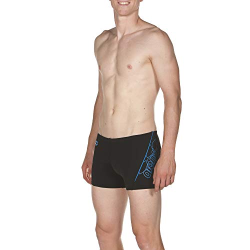 ARENA Bañador para Hombre Bayron, Hombre, Bañador para Hombre, 001774, Negro, Azul, 44