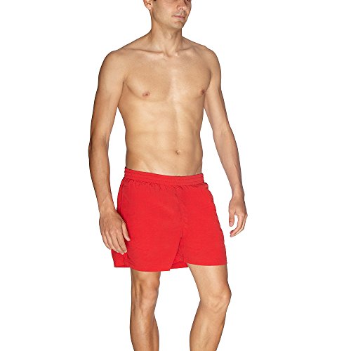Arena - Bañador para hombre, color shinyred,pixblue - M