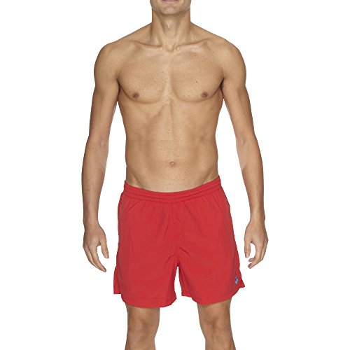 Arena - Bañador para hombre, color shinyred,pixblue - M