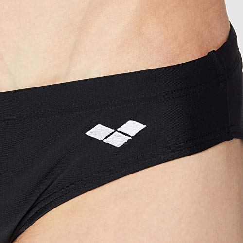ARENA Bañador Slip Hombre Santamarias, Black, 80