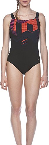 Arena Body Lift Rebekka C Cup - Bañador para Mujer, Negro, talla del fabricante: 44 EU