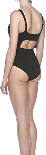 Arena Body Lift Rebekka C Cup - Bañador para Mujer, Negro, talla del fabricante: 44 EU