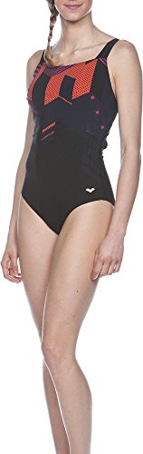 Arena Body Lift Rebekka C Cup - Bañador para Mujer, Negro, talla del fabricante: 44 EU