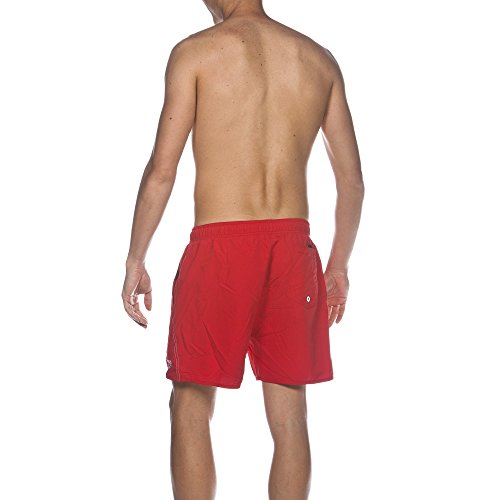 Arena Fundamentals, Bañador Boxer, Hombre, Rojo (Red / White), Xl