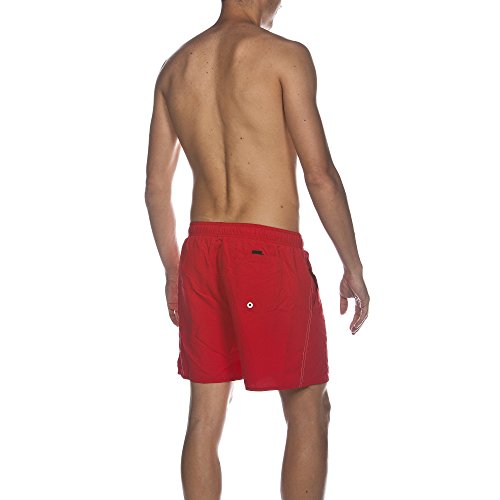 Arena Fundamentals, Bañador Boxer, Hombre, Rojo (Red / White), Xl