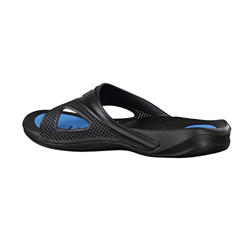 Arena Hydrofit Man Hook Zapatos de playa y piscina, Hombre, Negro (Black/Turquoise 083), 43 EU (9 UK)
