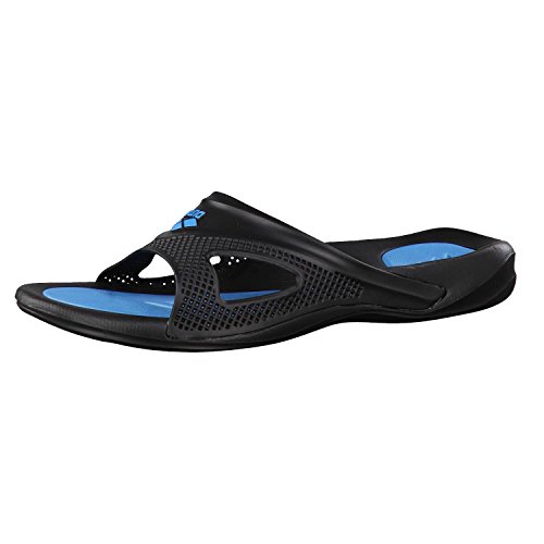 Arena Hydrofit Man Hook Zapatos de playa y piscina, Hombre, Negro (Black/Turquoise 083), 43 EU (9 UK)
